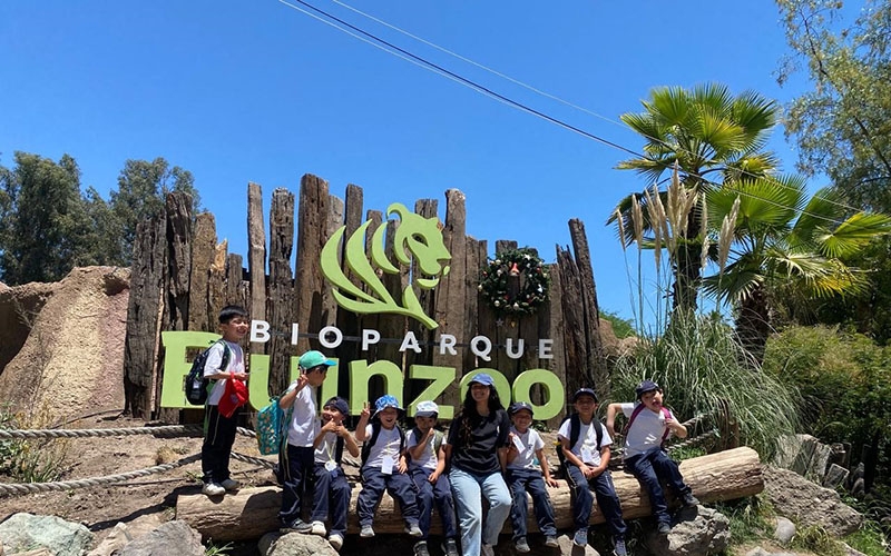 Niños de Educación Parvularia vivieron una experiencia educativa en el Bioparque Buinzoo