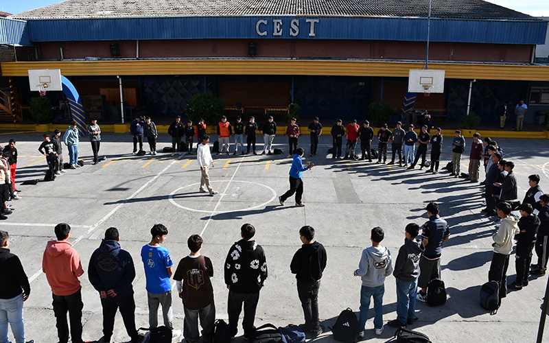 Experiencia Valdocco acogió a estudiantes de primeros medios